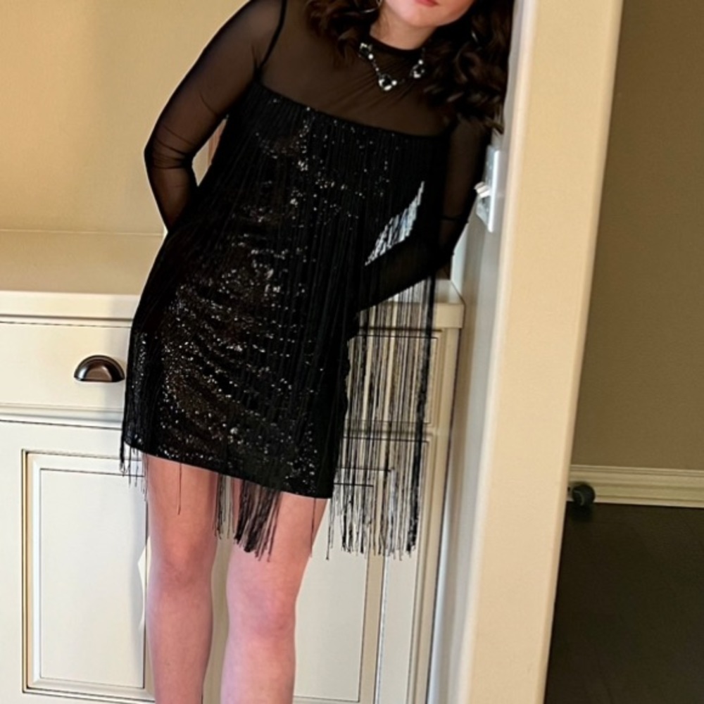 Express sequin dress size 0